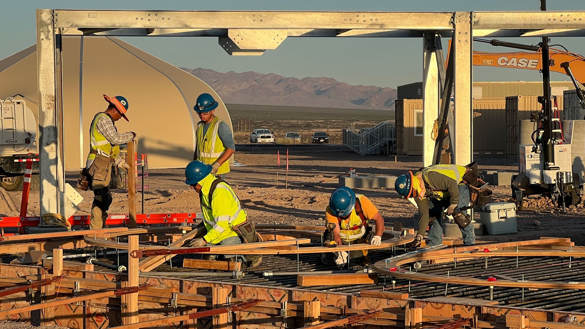 Construction of Tank Foundation Forms