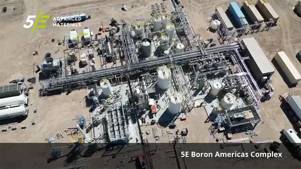 Video of plant commissioning activities nearing completion